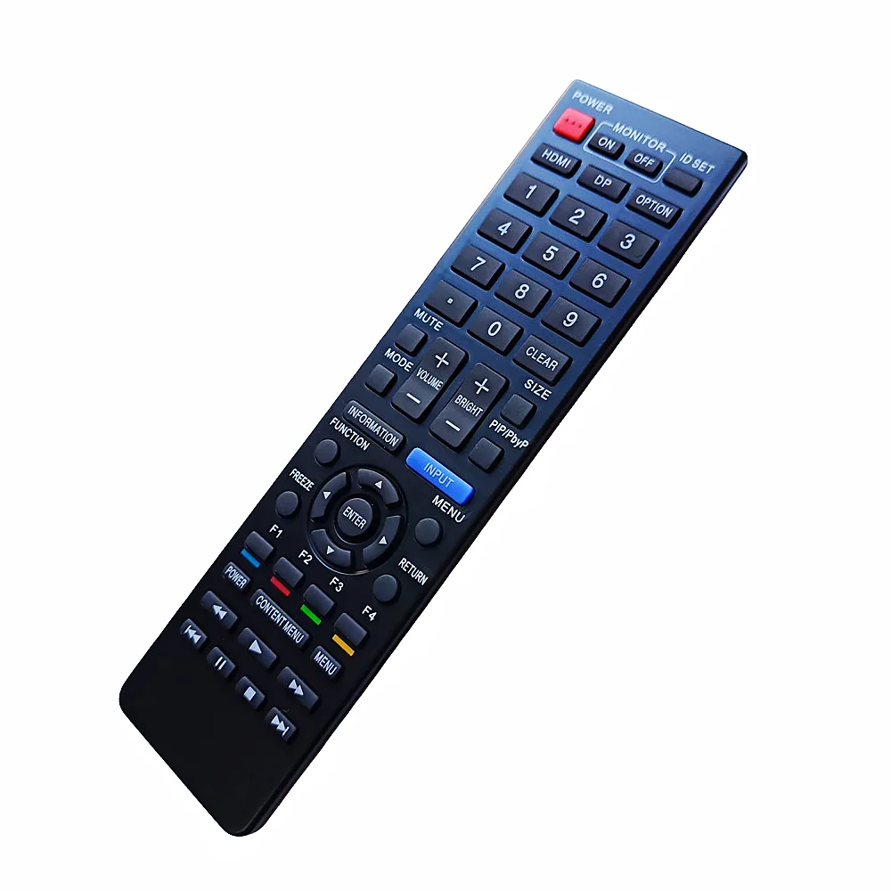 Remote Control fit for Sharp Monitor 4K Ultra HD Displays RRMCG1019MPPZ PN-HW431 PN-HW501 PN-HW551 PN-HW651 PN-HW751 PN-HW861