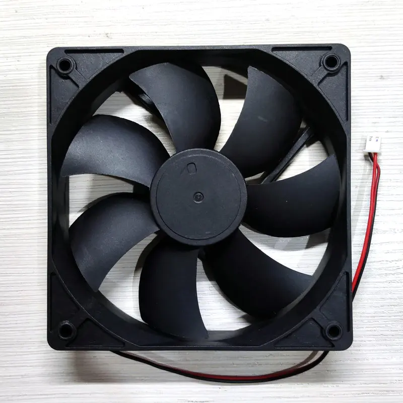 BDK BDH12025S DC12V 0.40A 120x120x25MM 12cm 2Lines Cooling Fan