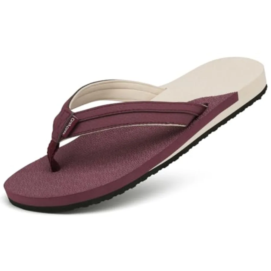 

ChayChax Flip Flops for Women with Arch Support Comfortable Cushion Mat Summer Beach Walking Thong Sandals Indoor Outdoor