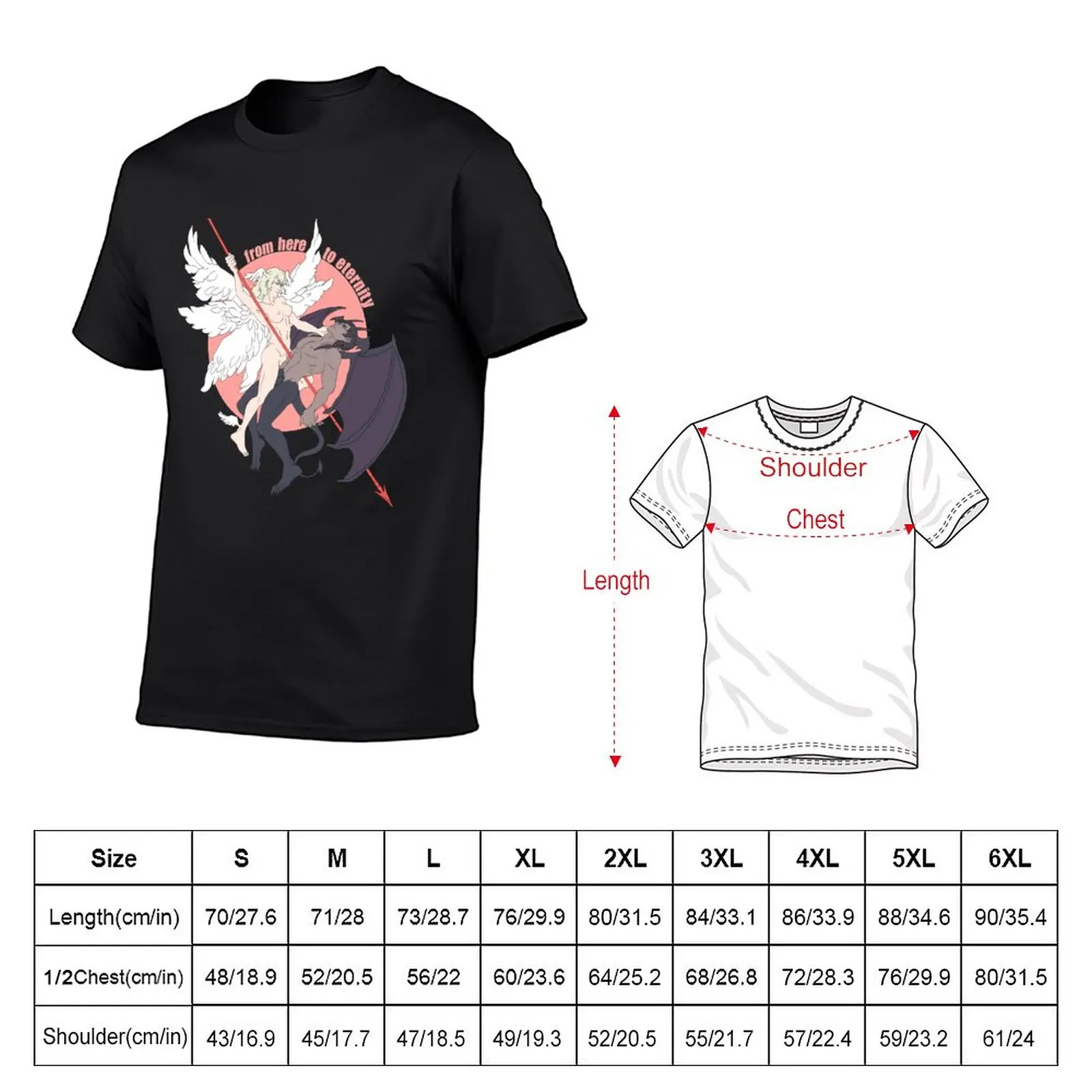 New Devilman Crybaby - From Here to Eternity T-Shirt anime tops graphics t shirt Blouse Short sleeve tee men