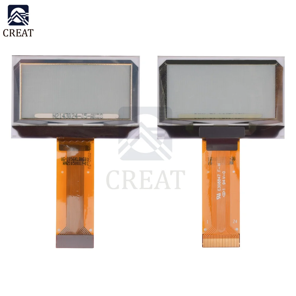 1.51/1.54 Inch 24PIN Transparent OLED Screen SSD1309 SPI/IIC/Parallel 128x64 128x56 Display Blue 3.3V