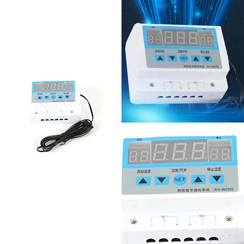 

XH-W3103 Max 5000W Digital Thermostat 30A Temperature Controller Switch For Home Industry Appliance CNIM Hot