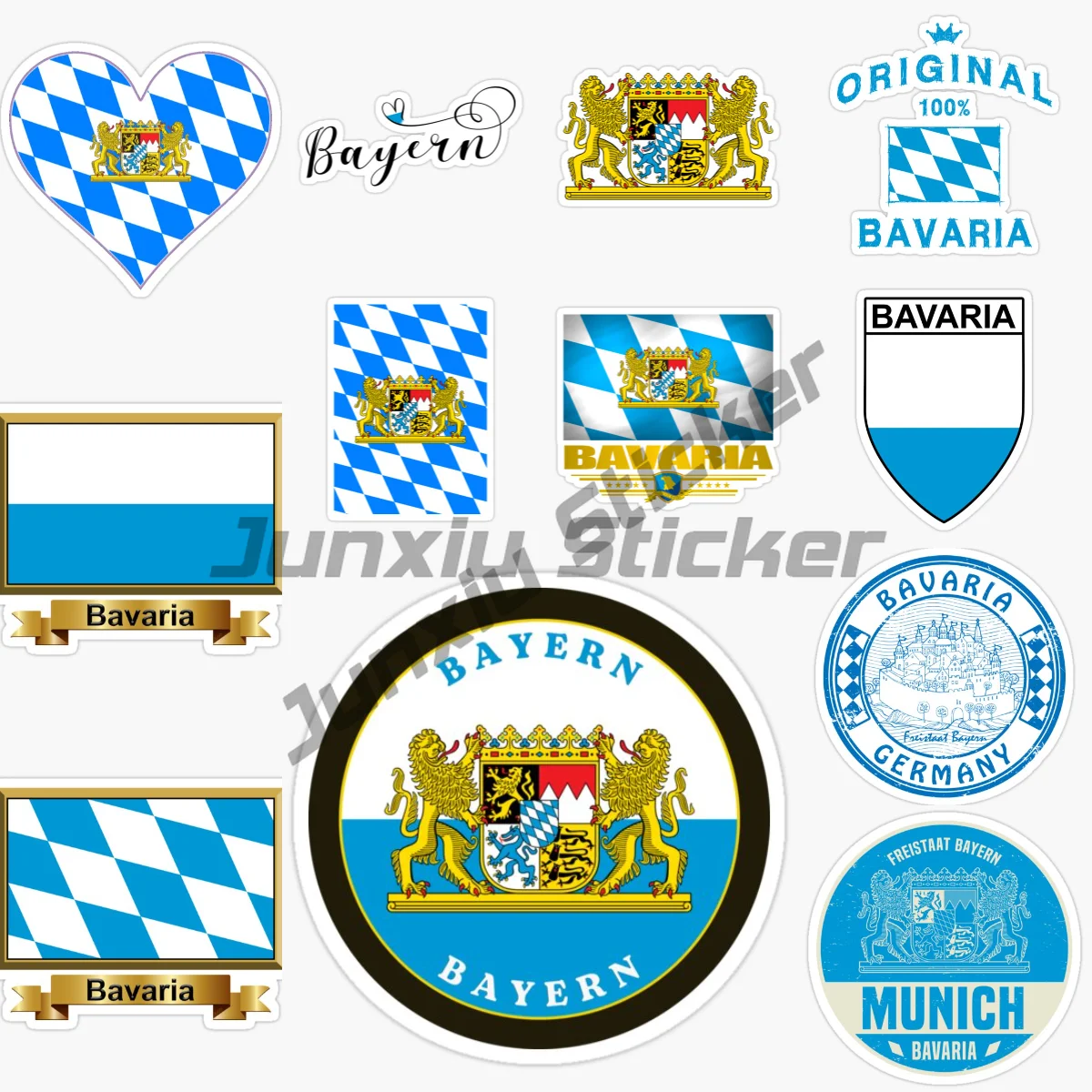 

Наклейки для автомобилей BAVARIA, виниловые самоклеящиеся декоративные наклейки для автозапчастей