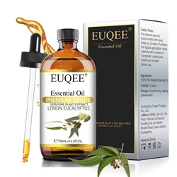 Euqee 118ml natürliches ätherisches Öl für Luftbe feuchter Diffusor Zitrone Eukalyptus Helichrysum Copaiba Grapefruit Zedernholz Aroma öle