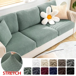 Jacquard Sofa Seat Covers Stretch Sofa Couch Cover for Living Room Sofa Cushion Cover Protector Removable Washable Slipcover