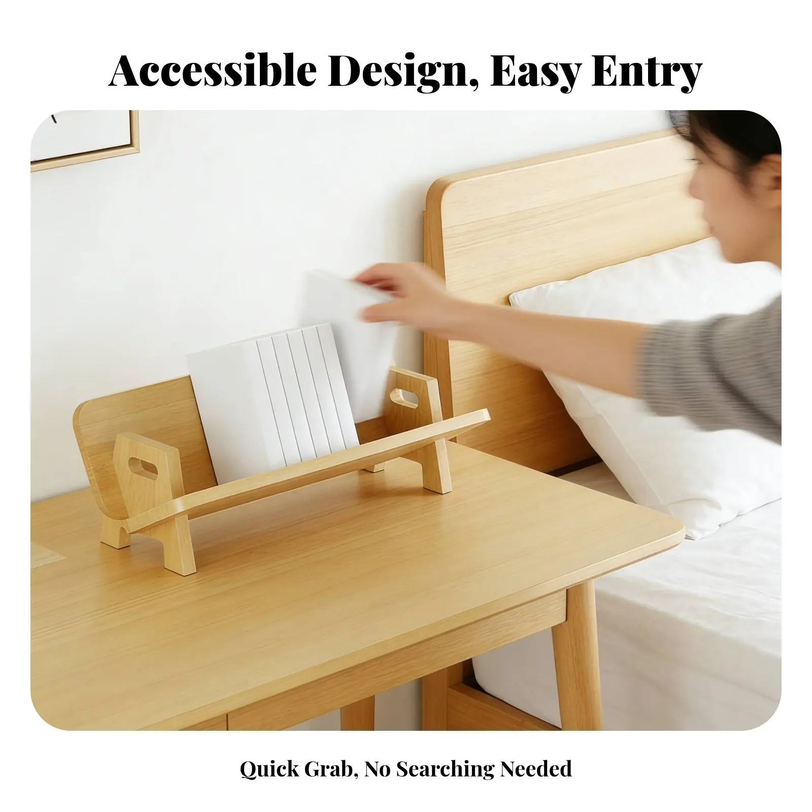 Multi-Compartment Desktop Organizer Space-Saving Multi-Compartment Desk Sorter Multifunctional Multiple Compartments
