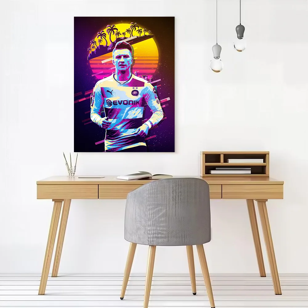 Marco Reus Canvas Poster Customizable Pictures Wall Art Canvas Painting for Home Decorations Room Decoration Gaming Wand Deko