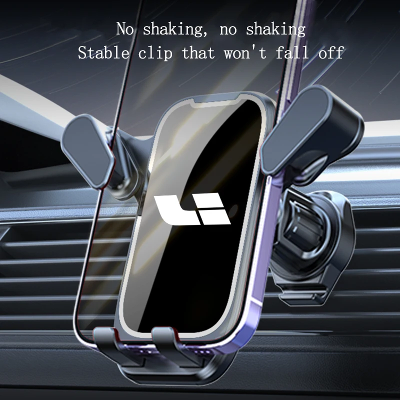 

For Lixiang LEADING IDEAL L7 L8 L9 2023 Li Auto Universal Type Car Phone Holder Vent Installation Car Interior Accessories