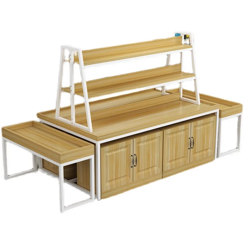 

Stack head shelf clothing multi-layer middle island supermarket middle island