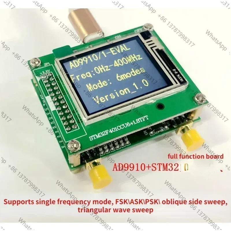 AD9910 Module V2.0 DDS Signal Source 100MHz Crystal Oscillator Signal Output Full Function Board