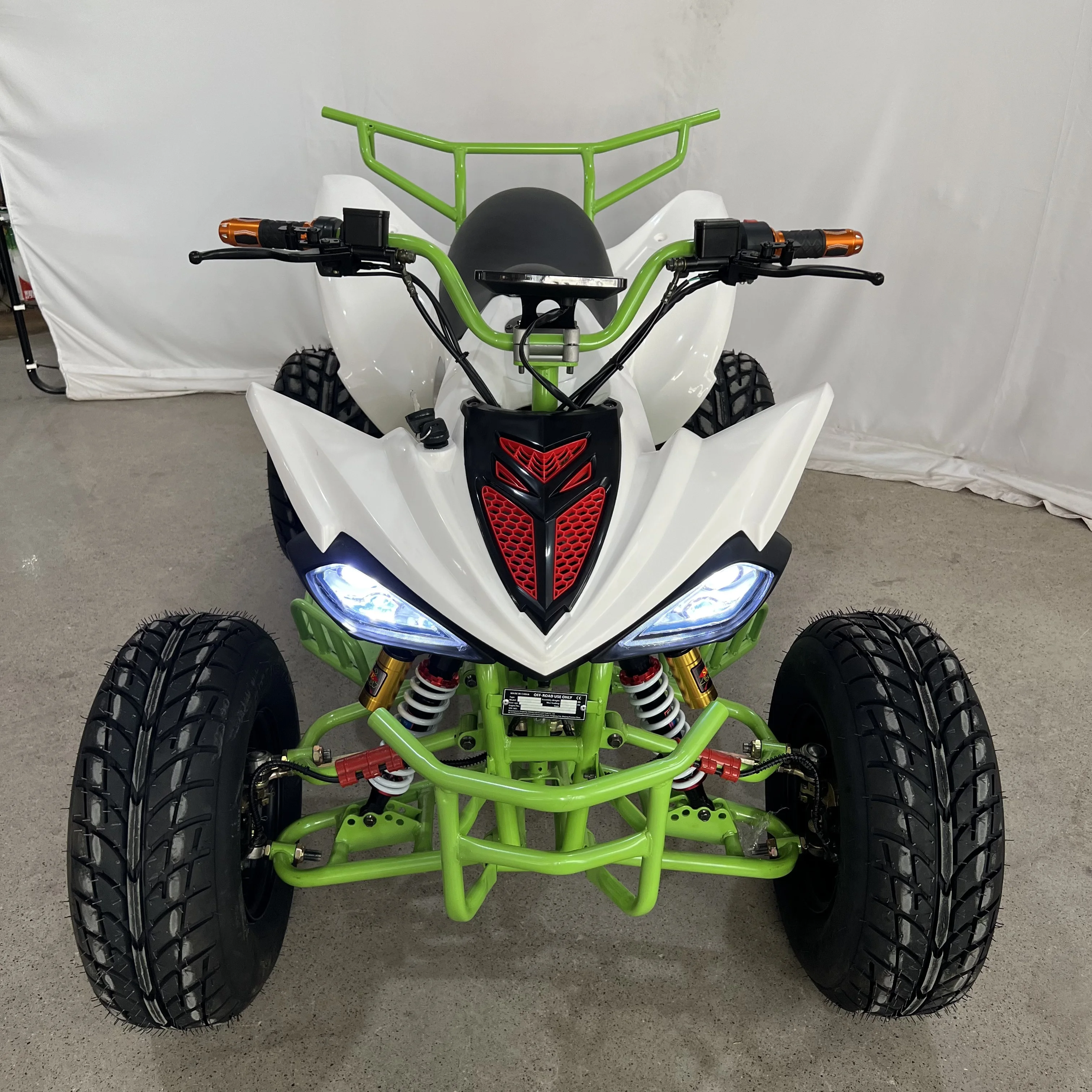 

High-Performance Automatic Electric ATV with 72V 1800W 2-Stroke Engine CE Certified 75-100Km/h Speed 100-200kg Payload Capacity