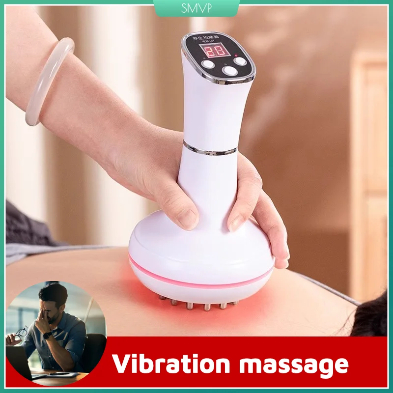

4 in 1 Leg Massager Hand Held Home Electric Meridian Brush Wireless Leg Massager for in Legs Feet 4-1 Massage White/Balck