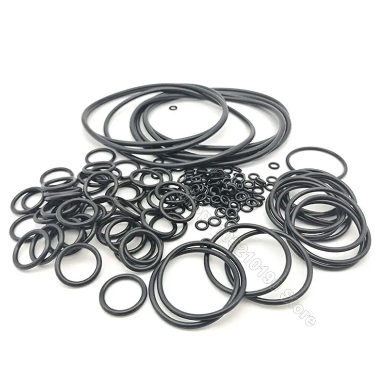 CS 2-2.4mm Black O-ring Rubber NBR Seal Washer Gasket O Ring Repair Faucet Pipe Car Plumbing Pneumatic Accessory Tool OD 6-200mm