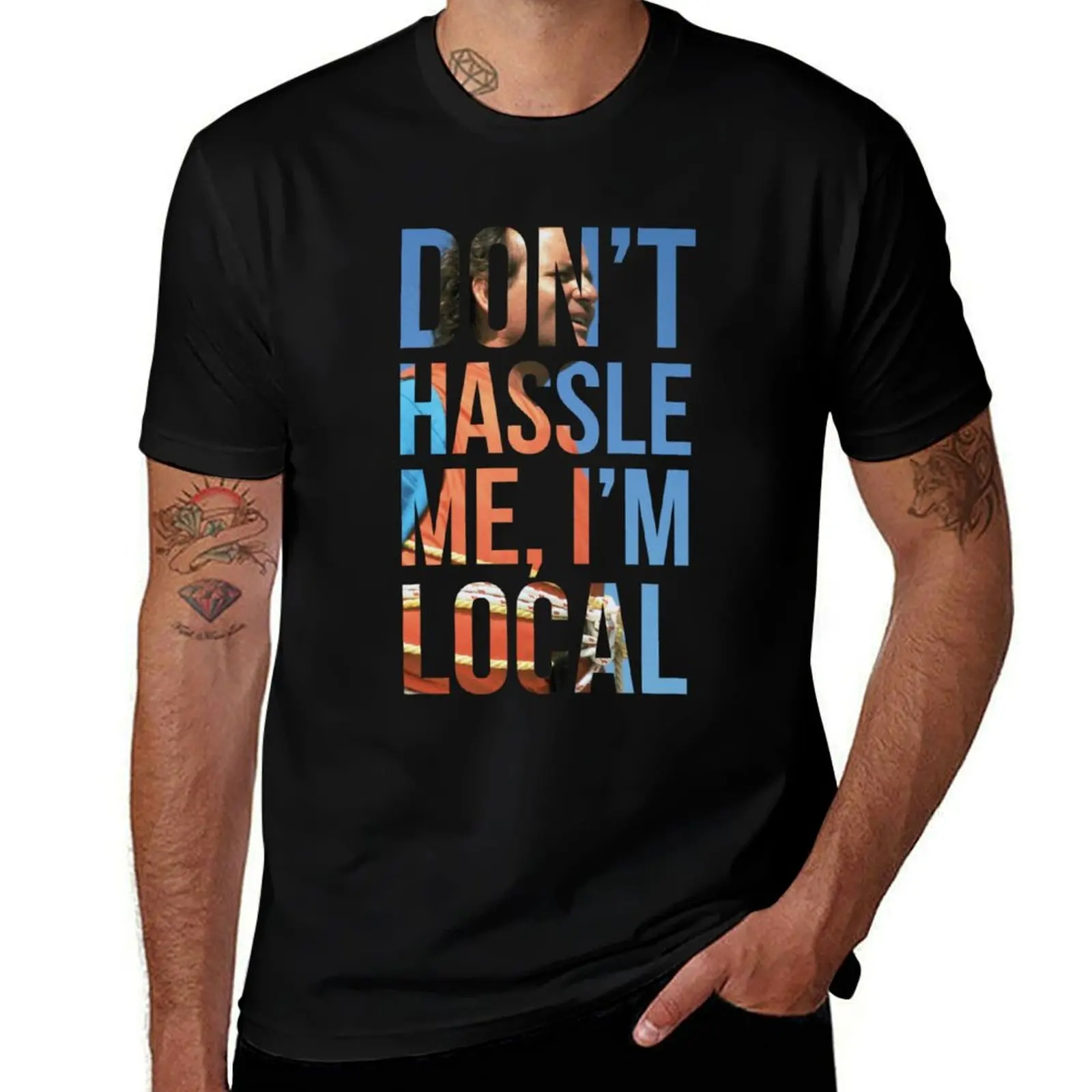 

Bill Murray - What About Bob Don’t Hassle Me, I’m Local T-Shirt vintage graphic tee graphic shirts mens clothing