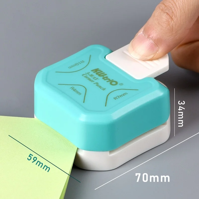 R4 R7 R10 3 In 1 Ecke Allrounder Papier Schläge Grenze Punch Runde Ecke Papier Cutter Karte Scrapbooking für DIY handgemachte Handwerk