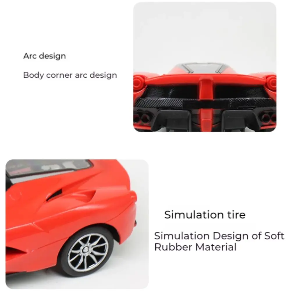 Volante Drift remoto RC Car LED Light Drift a quattro vie Telecomando per auto Carica USB Veicolo elettronico Giocattolo elettrico