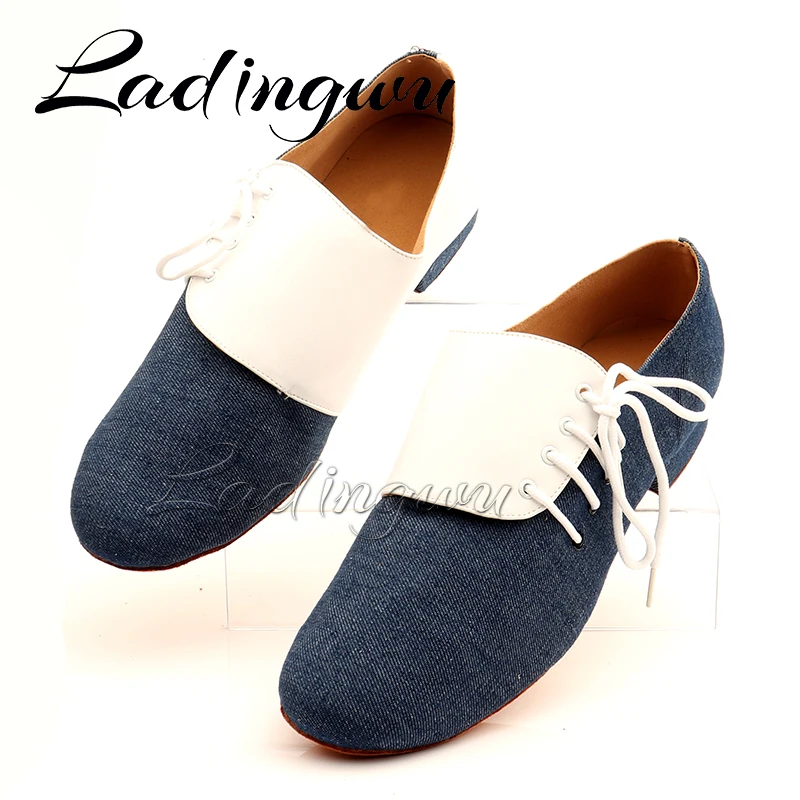 New Ballroom Latin Dance Shoes Men Jazz Shoes Sneakers for Men Low Heel Professional or Practice Dancing Shoes Large Size 38-50