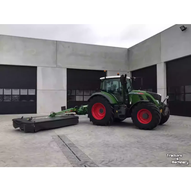 نماذج دييكاست مارج بمقياس 1:32 قطاعة Fendt 4080 TL Fendt جزازة العشب ملحقات جرار نموذج سيارة معدني لعبة قابلة للجمع