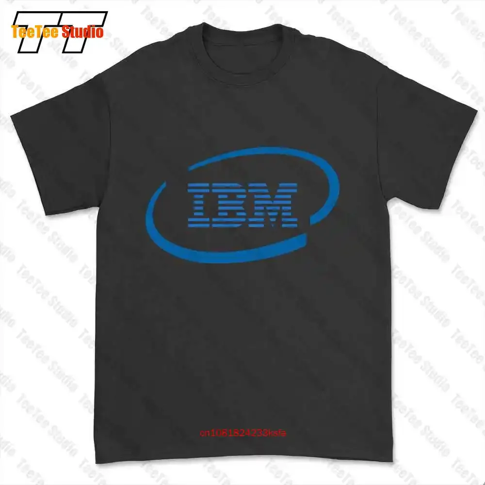 Ibm International Business Machines Logo T-shirt Tee 36YU