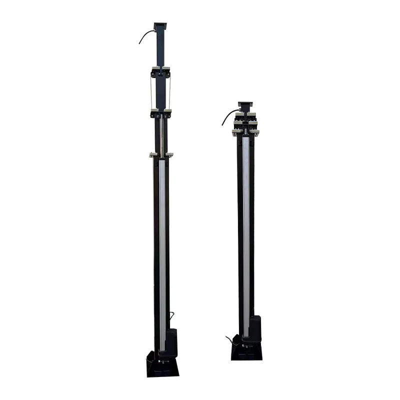 Electric Lifting Support Mast 12/24/36 V Outdoor Antenna Self-standing Lighting Mast