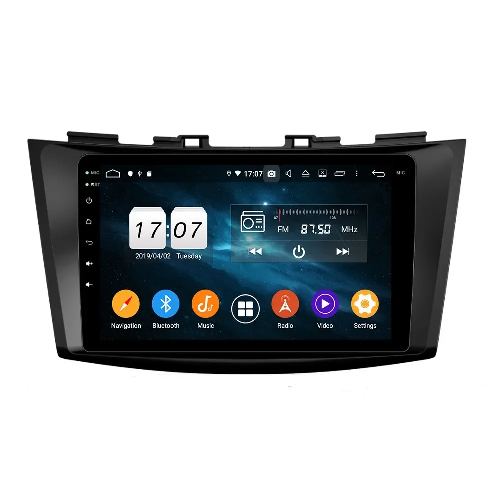 

KD-8259 Android 9.0 octa core px5 PX6 4GB Ram car radio for SWIFT 2011 2012 MP3 dvd player