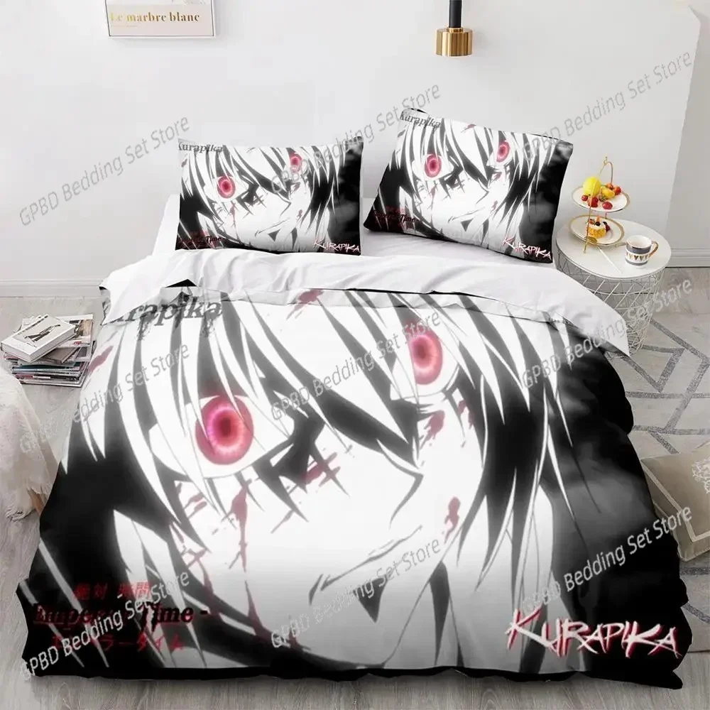 

HUNTER×HUNTER Comfortable Duvet Quilt Cover Pillowcase Bedding Set Children Bedroom Decoration Home Textile