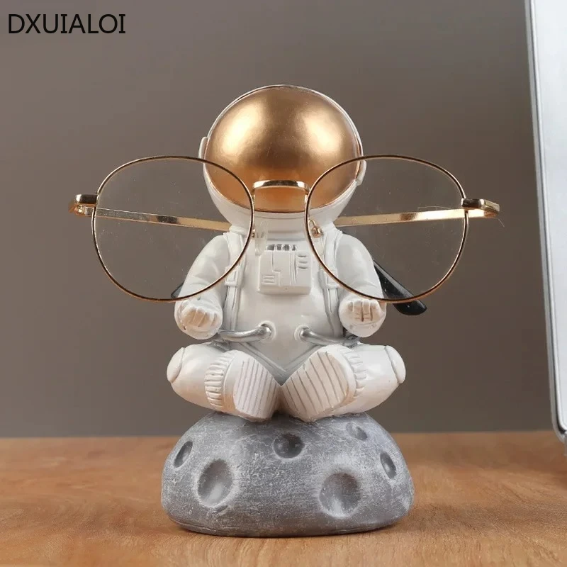 Creative Glasses Stand Sunglasses Seat Astronaut Optical Shop Display Stand Home Decoration Office Desk Storage Stand