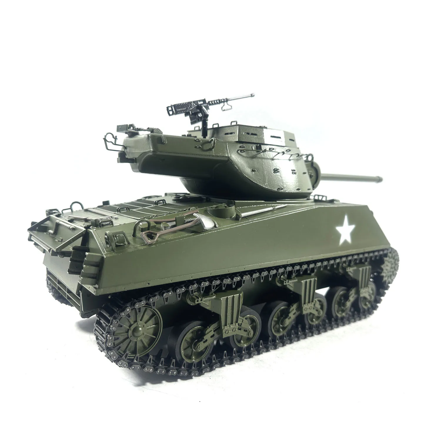 Mato 1/16 RC Tank Metal M36B1 Destroyer KIT Infrared Recoil Army Green 1231 Remote Control Car TH00678-SMT4