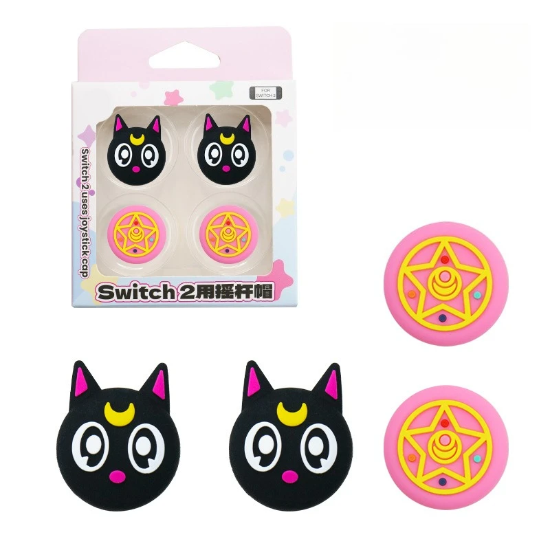 Fundas de Silicona para Auriculares con Diseño de Anime Sailor Moon, Personajes de Dibujos Animados, Lindas Fundas Protectoras para Auriculares, Regalos para Niñas