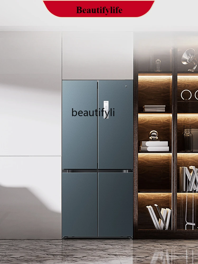 

E132 Refrigerator Cross Ultra-Thin Flat Embedded 485L Air Cooling Frostless Wet and Dry Storage