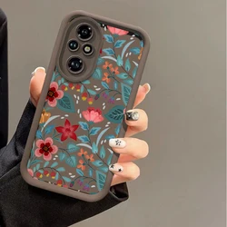 200 Red Flower New Sky Eye Phone Case For Honor 200 200Lite 50Pro 50 X40GT X7A X50i X8A X40i 90Lite 50SE X9A X30 9XPro X8 Cover