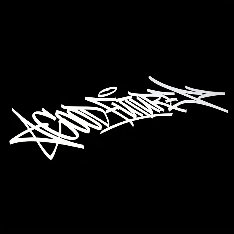 1PC Handwritten GOODFUTURE Car Stickers Waterproof for Auto Windshield Window Glass Bumper Motorcycle Self-adhesive Vinyl Decals image 5