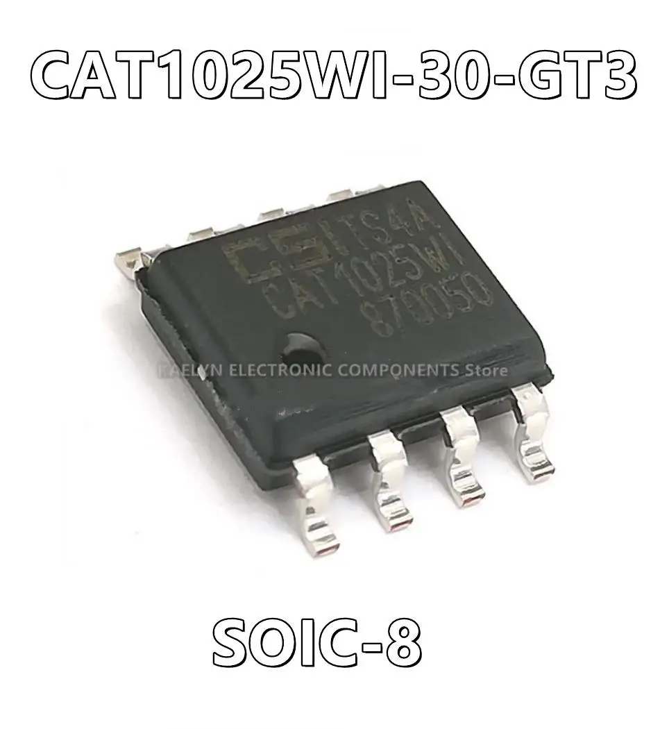 20pcs/lot CAT1025WI-30-GT3  CAT1025 Supervisor Open Drain or Open Collector 1 Channel 8-SOIC