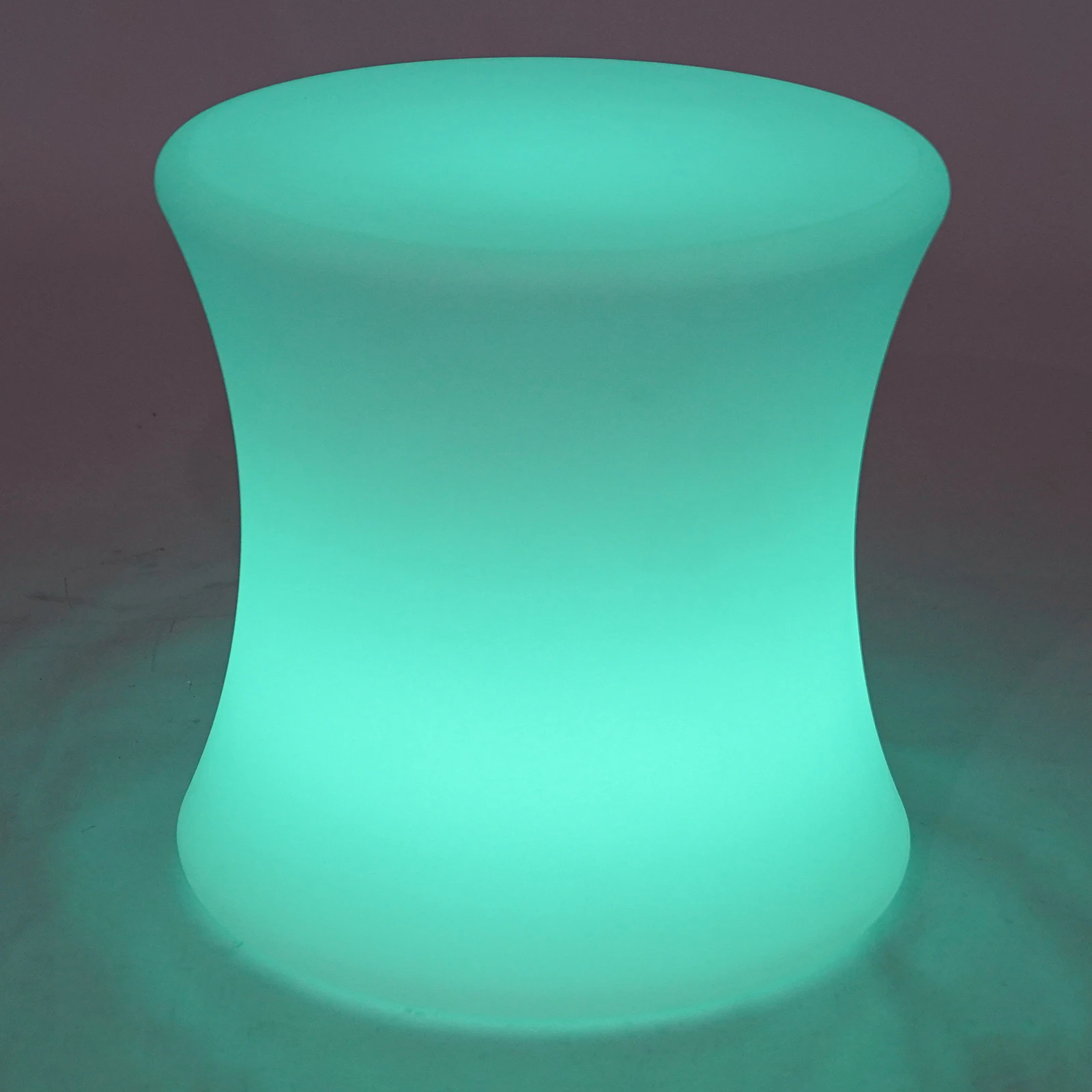 Taburete con forma de tambor RGB con luz LED, con Control remoto, IP54, resistente al agua, atmósfera RGB, taburete ligero de 40x40cm