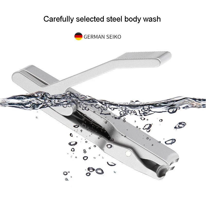 1PC Stainless Steel Nail Clipper Professional Large Nail Clipper Foldable Storage Nail Clippers For Househeld