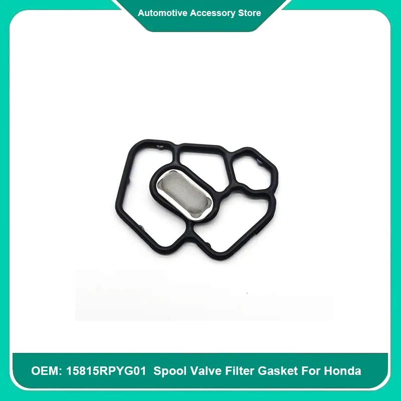 15815RPYG01 15815-RPY-G01 1Piece Solenoid Gasket Spool Valve Filter For Honda