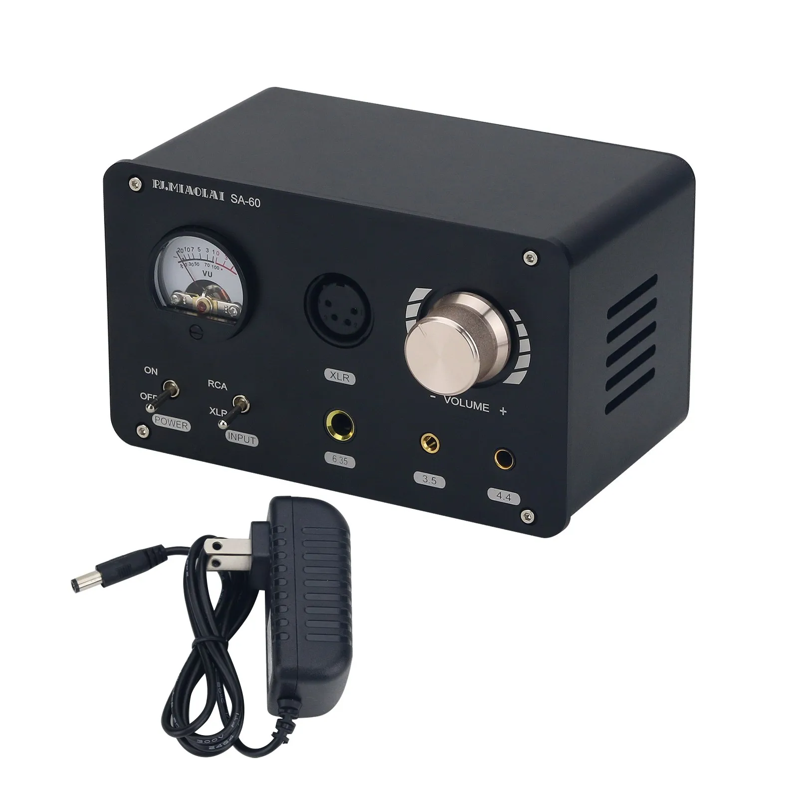 HiFiAMP PJ MIAOLAI SA-60 Full Balanced 4.4 High Power Audio Headphone Amplifier HiFi Lossless Decoding XLR+RCA Dual Input