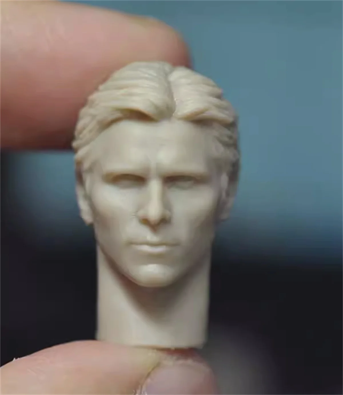 1/12 Scale Head Sculpt Carving Christian Bale  Model for 6