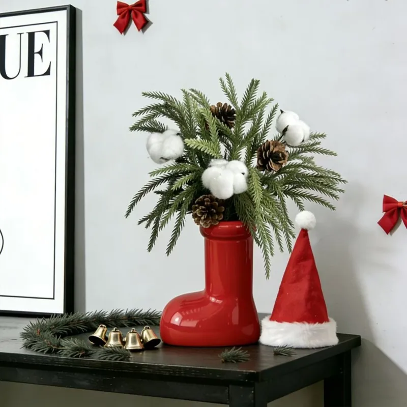 conjunto-de-vasos-de-natal-em-formato-de-bota-vermelha-vaso-de-arvore-criativo-e-exclusivo-decoracao-floral-enfeite-para-casa