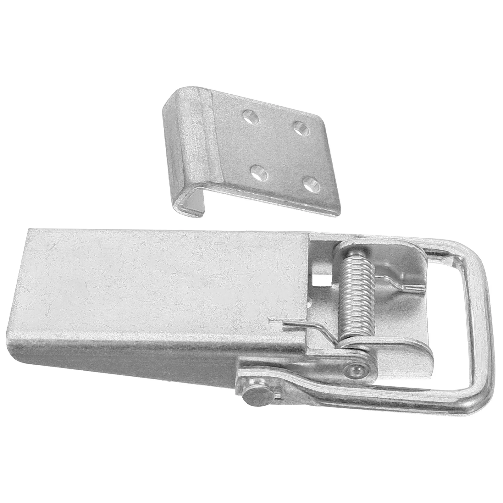 

Heavy Duty Trailer Door Locking Metal Hasp Coupler Pin Lock Secure Truck Trailer Hitch Pin Catch Van Buckles