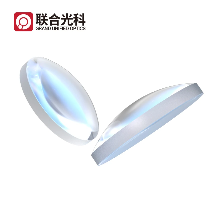 AR Coating Dia 63mm Focal Length 250mm 500mm 1000mm K9 Optical Glass Plano Convex Lenses