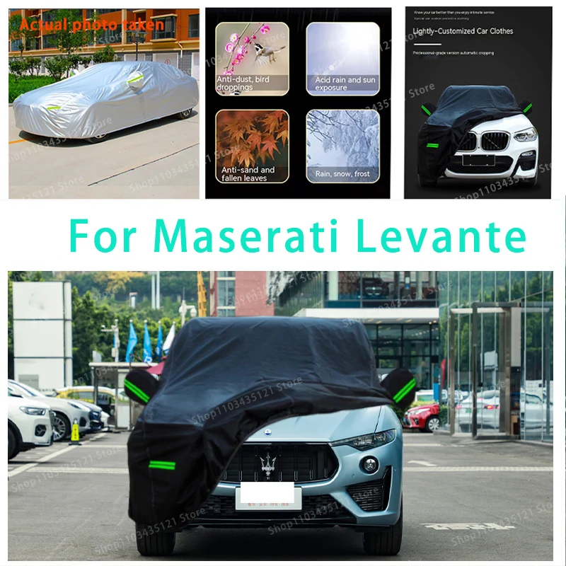 

For Maserati Levante auto body protection, anti snow, anti peeling paint, rain, water, dust, sun protection, car clothing