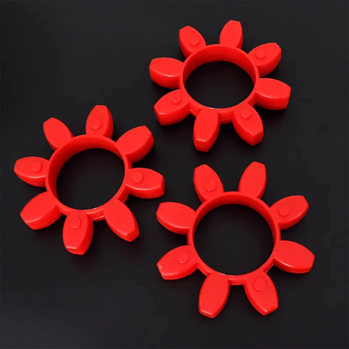

GS Solid Plum Blossom Pad, Octagonal Polyurethane Shock Absorber Pad, Star Shaped Coupling