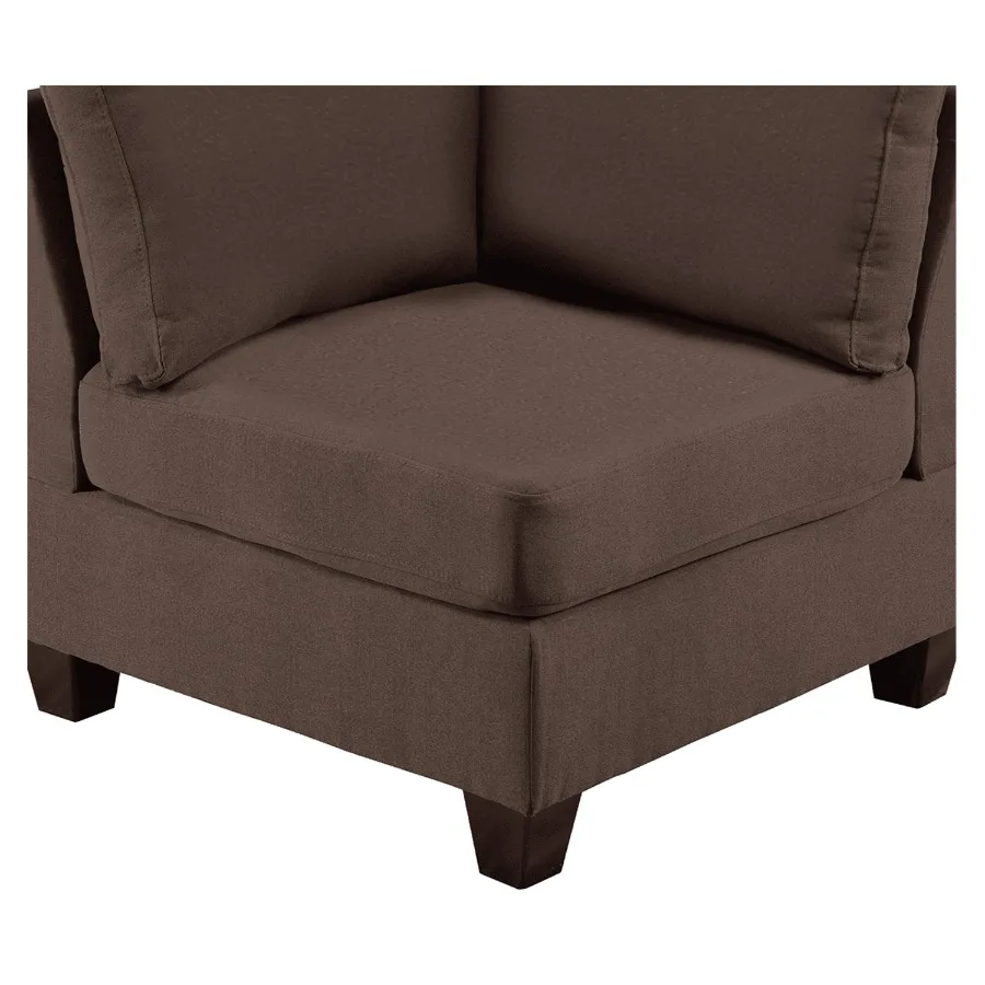 ENSEMBLE MODULAR 3PC au café noir