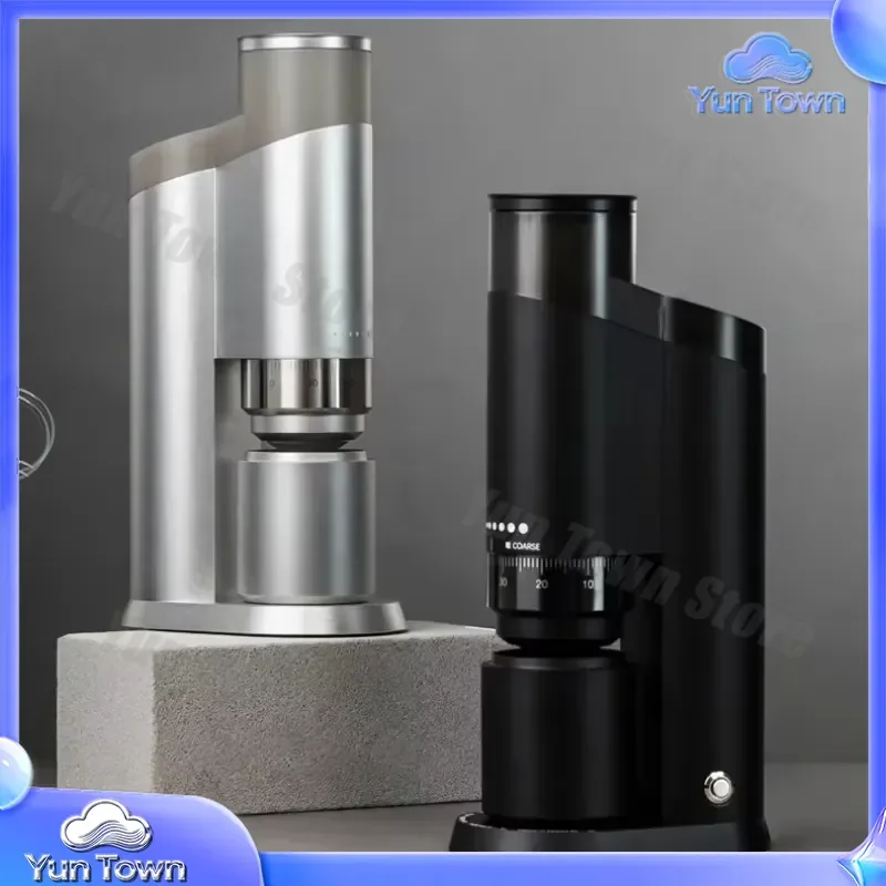 for Custom Conical Stainless Steel Burr Automatic Coffee Grinder Electric for Espresso Machine Barista Coffee Maker Home