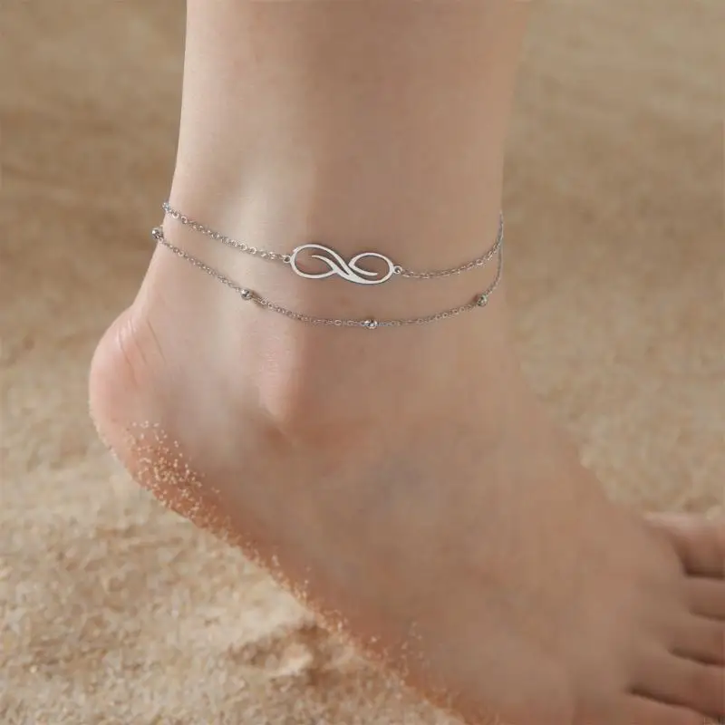  Elegant Double Layer Infinities Bracelet for Women Portable and Stylish