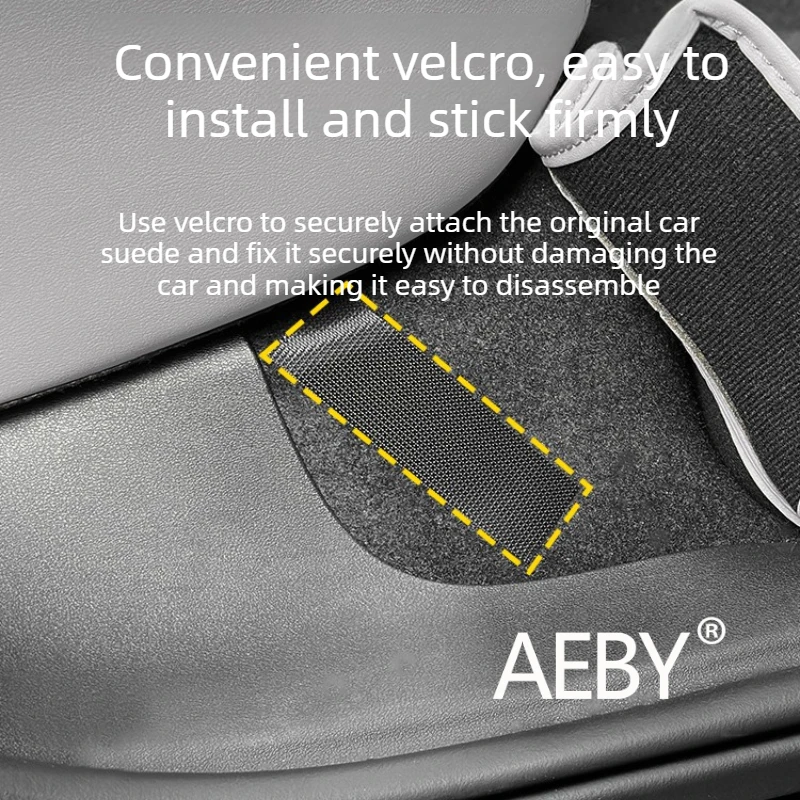 

AEBY For BYD Atto 2 Smart Driving Editio 2024-2025 Rear Seat Underseat Protector Mat,Waterproof Mat for Under Rear Seats