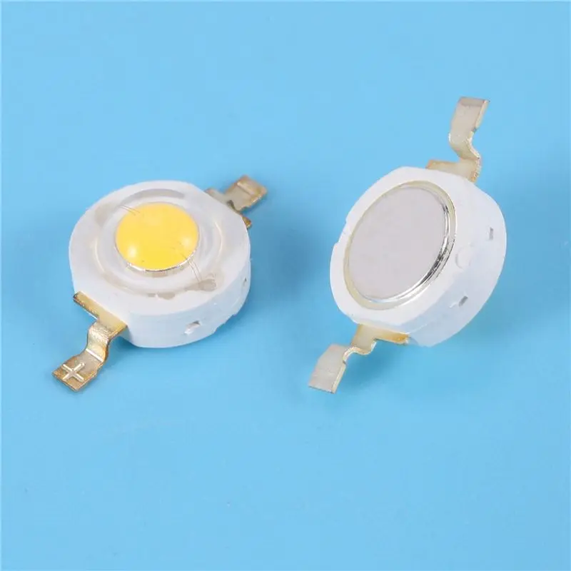 RALCA-200 Pieces High Power 2 Pin 3W Warm White LED Bead Emitters 100-110Lm