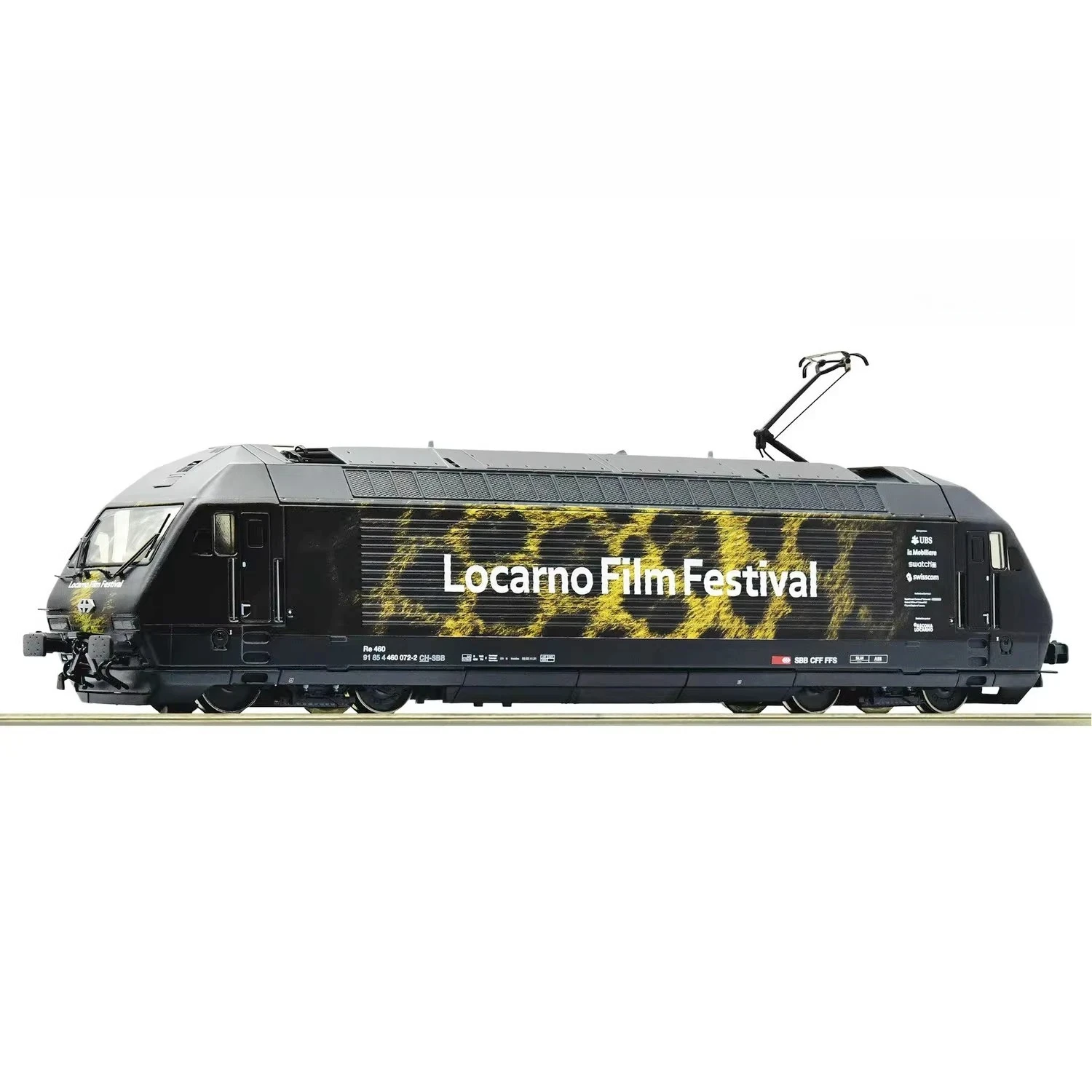 

ROCO HO Scale 1/87 Toy Train RE460 Electric Train 7510020 with Digital Sound Effects and Painted Model for Boys As A Gift