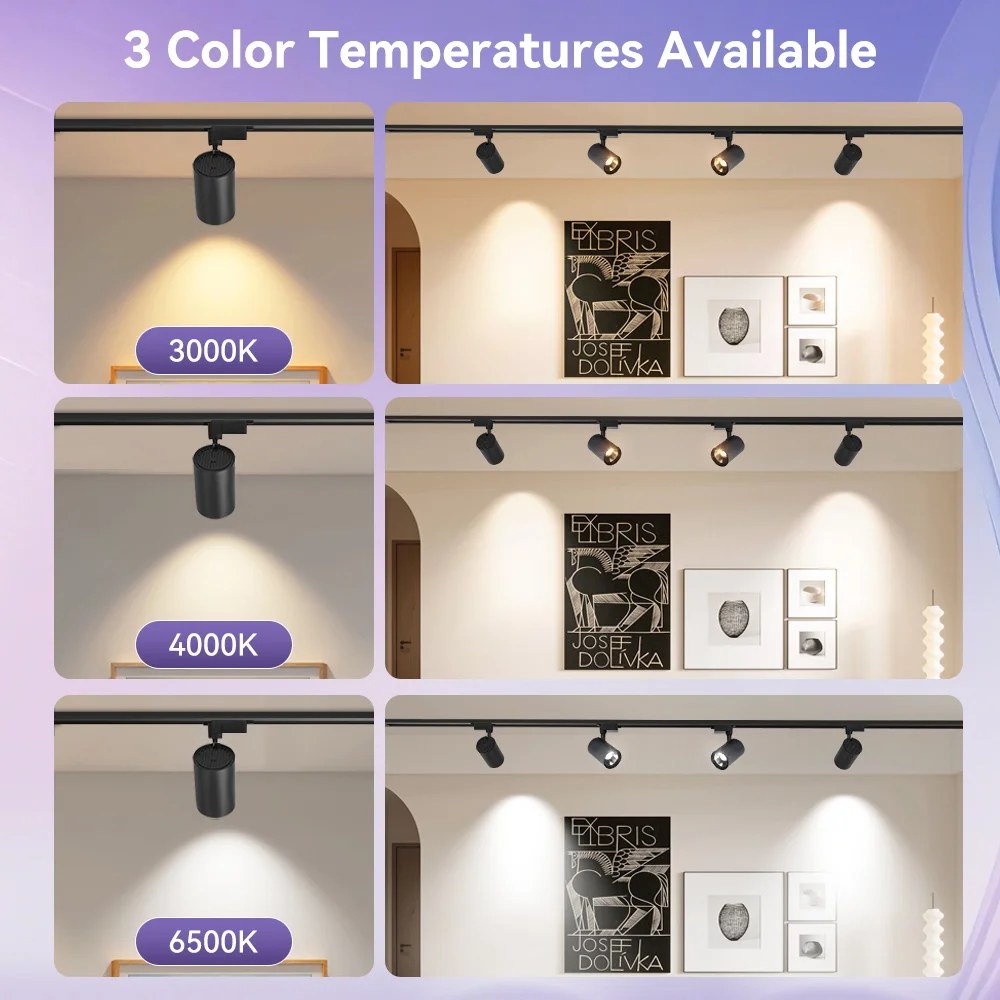 Led Track Light Spot 220V COB Ceiling Track Lamp Rail Lighting System Set Rails Spot For Clothing Shop Living Room Store Home